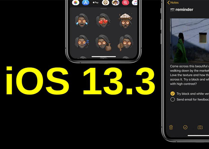 运营商文件确认iOS 13.3正式版将于本周发布